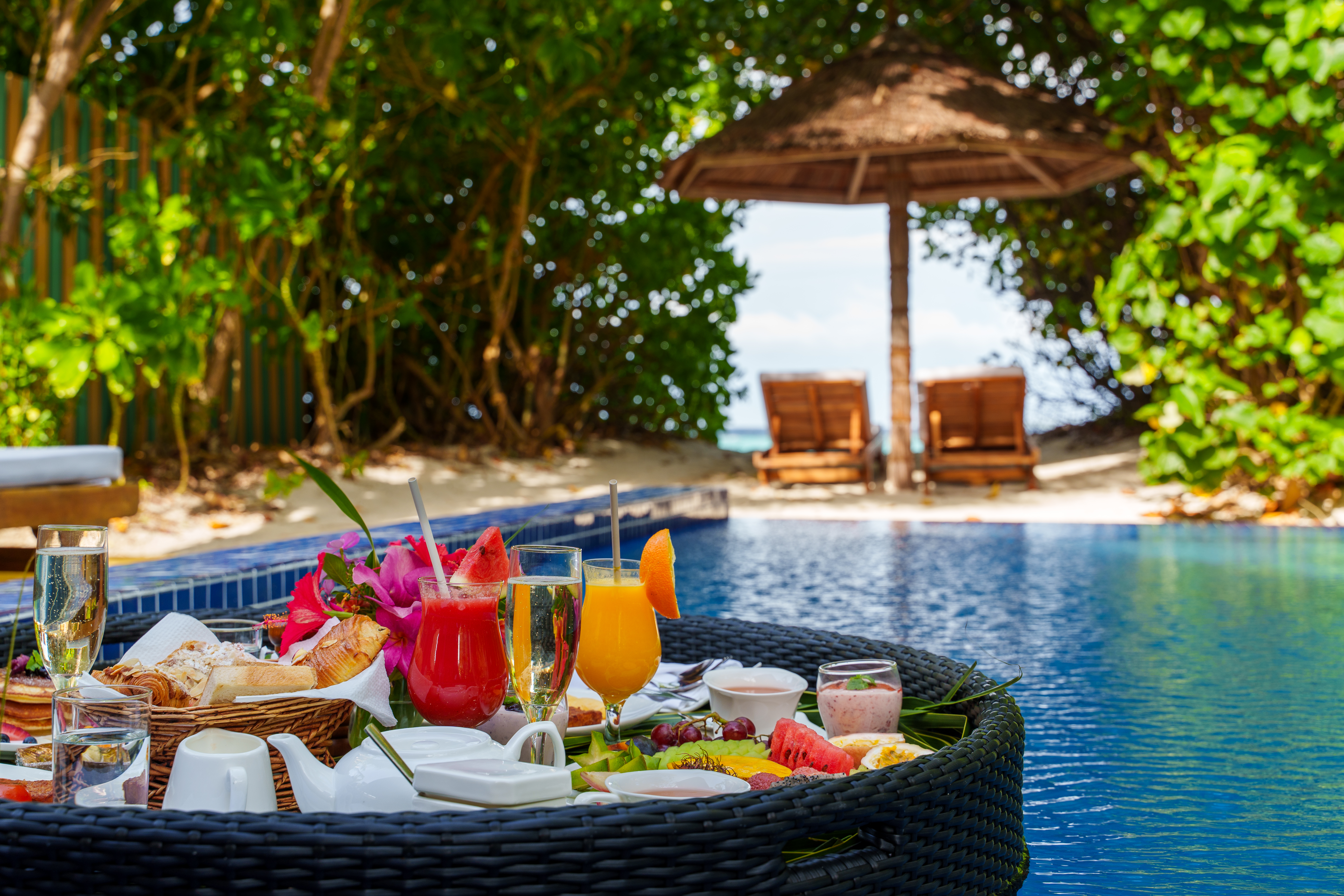 Deluxe Strand-Poolvillen