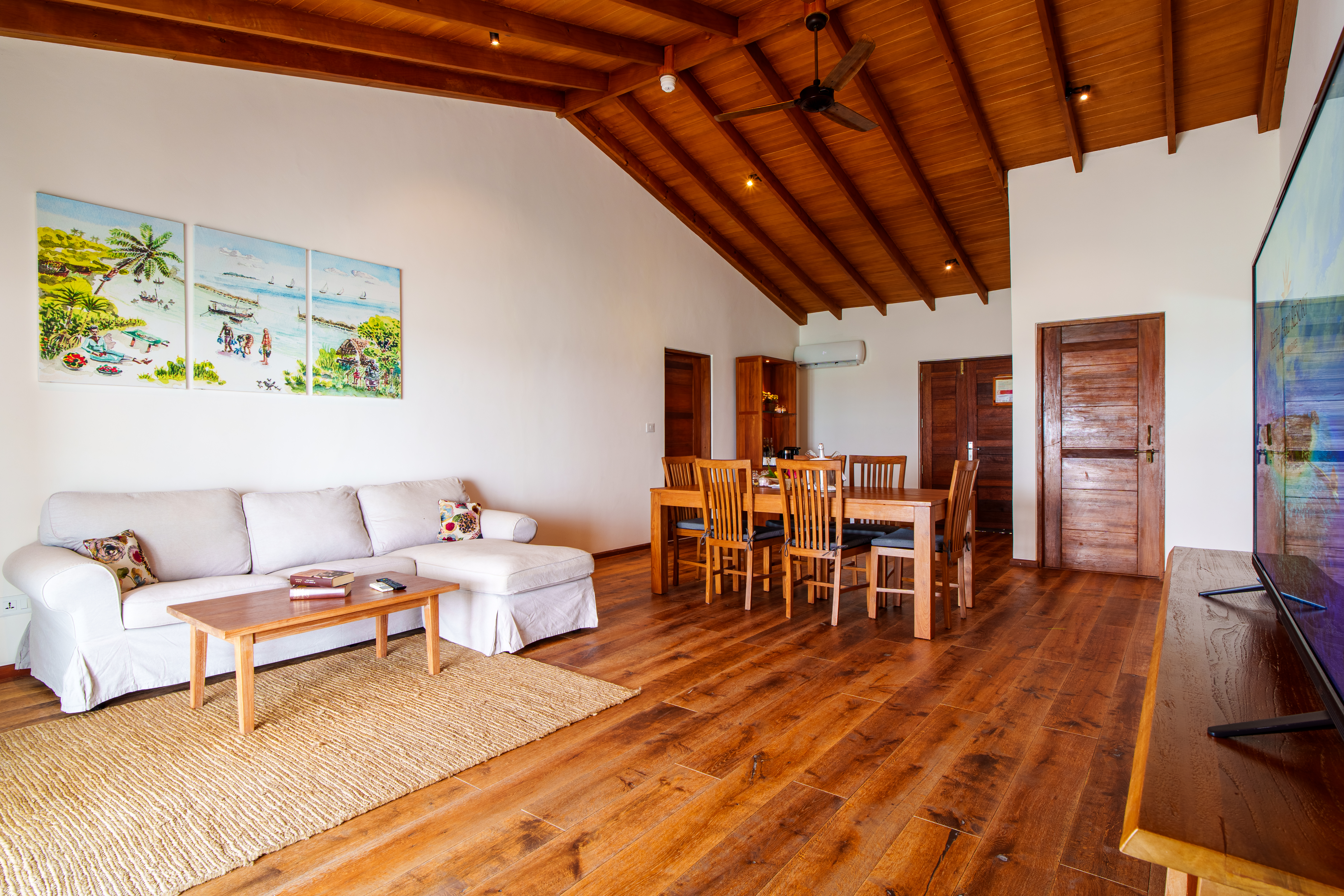 Suite water villa con due camere da letto e vasca idromassaggio