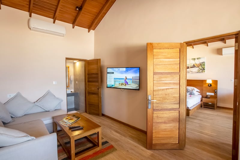 Suite Deluxe con due camere da letto sulla spiaggia